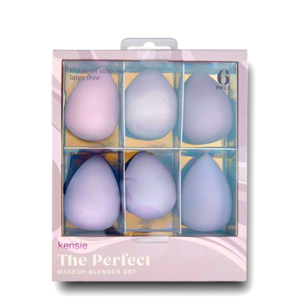 Kensie The Perfect Makeup Blender Set 6 Count New